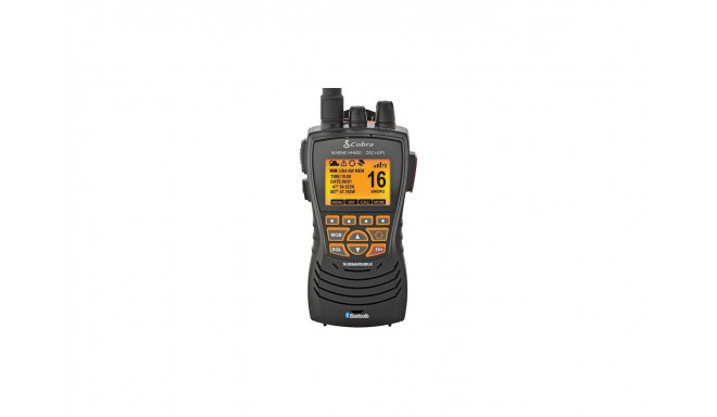 Cobra MR HH600B FLT BT, GPS & DSC  handheld marine tranceiver 6W, 2000mAh LiIon battery, unsinkable