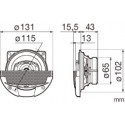 Clarion SRE1022R 10cm 2-riba kõlarid 180W max.