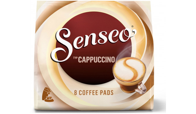 Senseo kafijas spilventiņi Cappuccino 8gb.