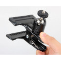 Fotocom Spring Clamp with M1/4" screw and Mini Ball Head