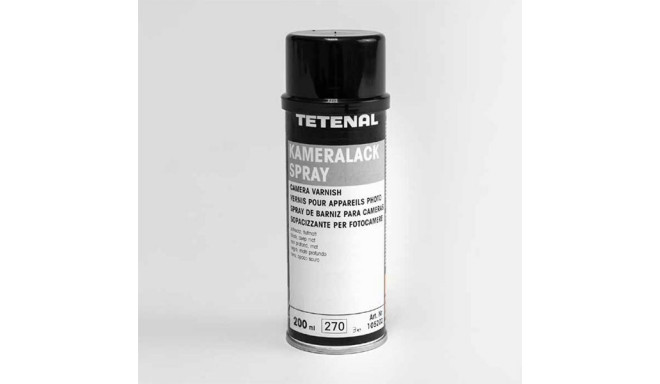 Tetenal Kamera Varnish Spray melna matēta krāsa 200ml
