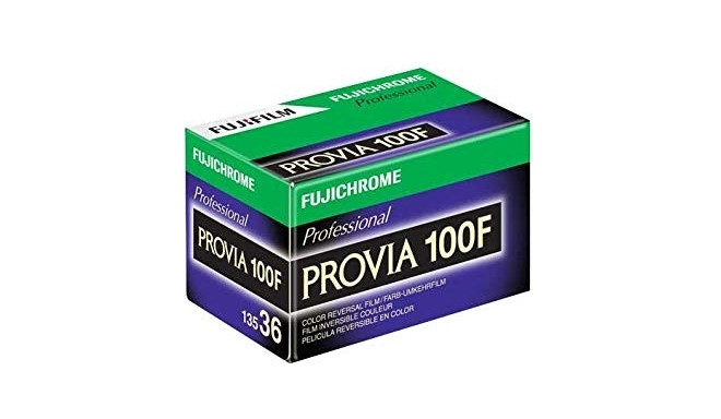 Fujifilm film Provia 100 F 135/36 E6 C41