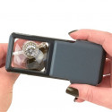 Carson Pop-Up Pocket Magnifier with LED 5x40mm