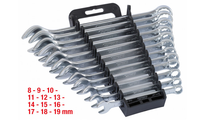 KS Tools silmusvõtmete komplekt Combination Wrench-Set angled 12 tk (517.0052)