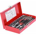 KS Tools 1/4  Socket Wrench-Set 30-pieces