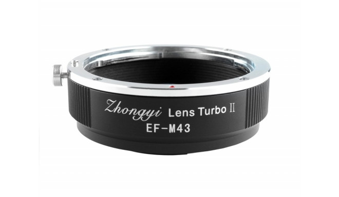 Mitakon lens adapter Zhongyi Lens Turbo II Canon EF/Micro 4/3