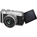 Fujifilm X-A7 + 15-45mm Kit, hõbedane