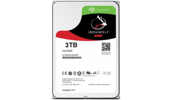 Seagate NAS HDD IronWolf 3TB
