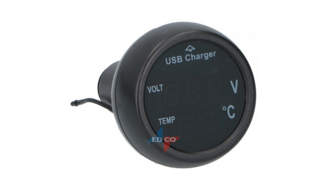 DUNLOP Multifunktsionaalne termo-voltmeeter, USB