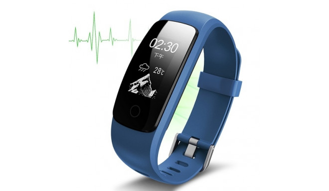 Heart rate monitor smartband, blue                                                                  