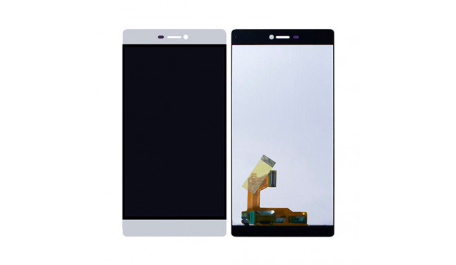 LCD screen HUAWEI P8, white, original