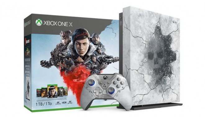 CONSOLE XBOX ONE X 1TB GEARS 5/LIMITED EDITION MICROSOFT