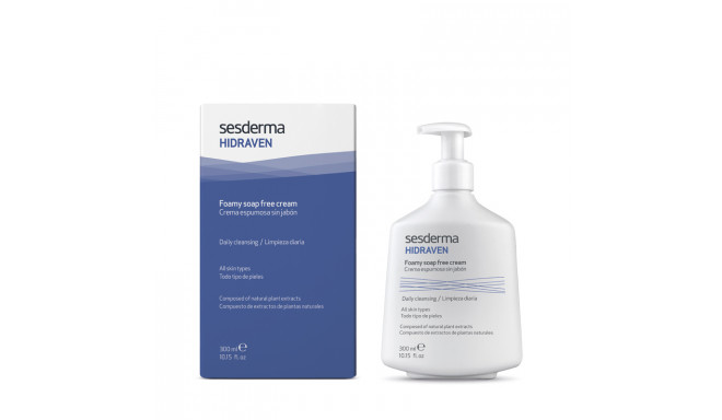 SESDERMA HIDRAVEN crema espumosa sin jabón 300 ml