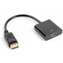 Lanberg адаптер Displayport - HDMI 10 см