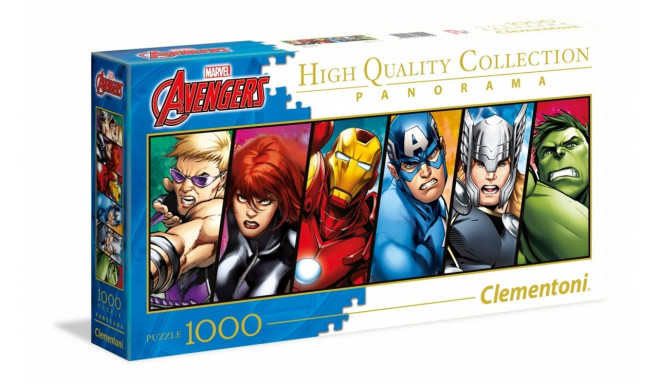 1000 elements Panorama High Quality The Avengers