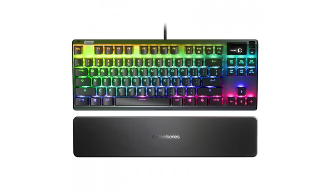 SteelSeries Apex Pro TKL Red Switch, SWE, must - Mehaaniline klaviatuur