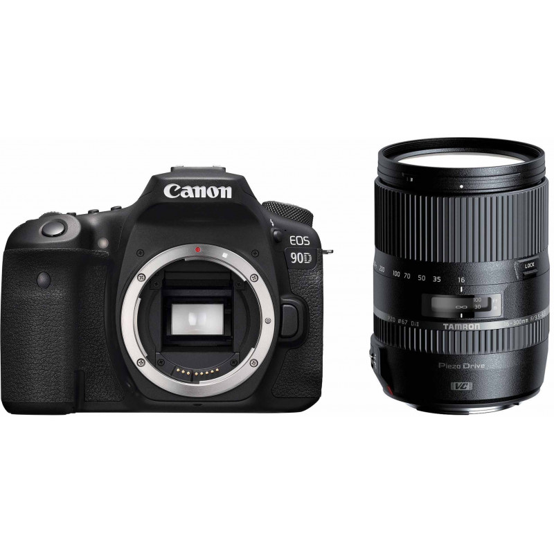 Canon EOS 90D + Tamron 16-300 мм VC