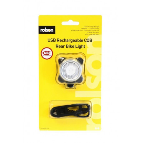 rolson rechargeable bike lights