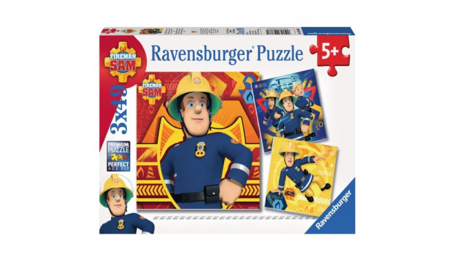 Ravensburger puzzle fireman Sam 3x49pcs