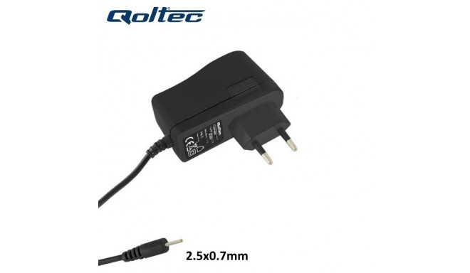 Qoltec charger 2.1A 5V 2.5x0.7mm (50001)