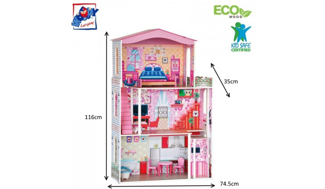 Woody 91163 Eco Wooden Educational and Fun Co