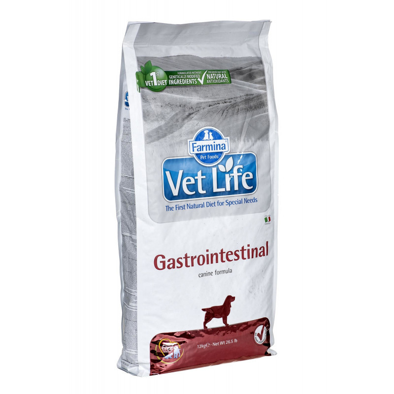 Сухие корма для собак интестинал. Vet Life Gastrointestinal корм для собак. Vet Life корм для собак Gastro intestinal. Корм для собак Farmina vet Life. Корм Фармина гастро Интестинал для собак.