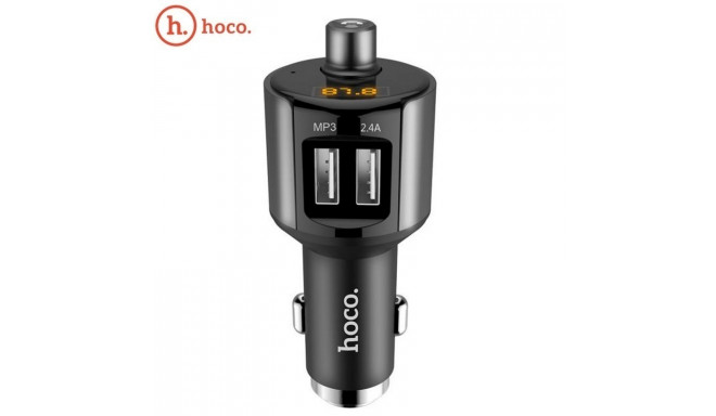 Hoco E19 Gudrs Auto Divu USB 2.4A Ligzdu Lādē
