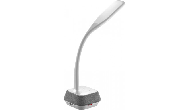 Platinet desk lamp with speaker & USB charger PDLM6U 18W BT (opened package)