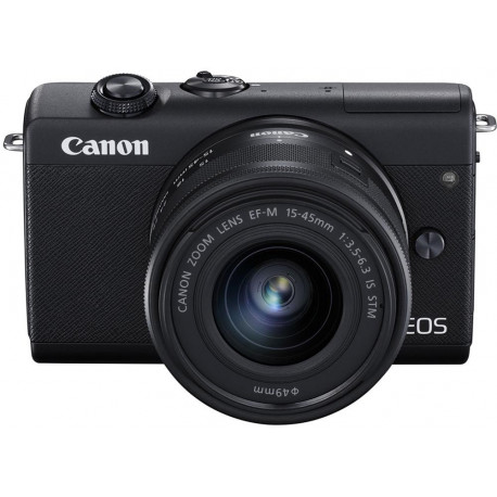 Canon EOS M200 + EF-M 15-45mm IS STM, black