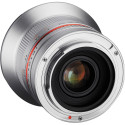 Samyang 12mm f/2.0 NCS CS objektiiv Fujifilmile, hõbedane
