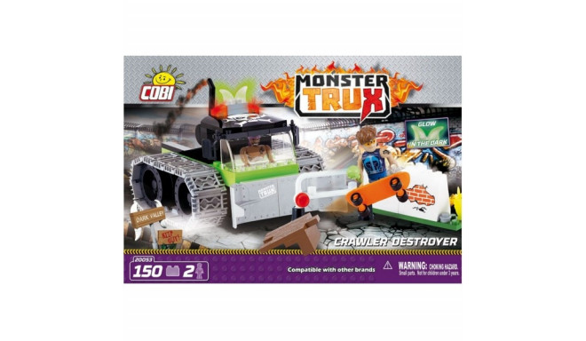 COBI Monster Trux Crawler Destroyer Of figure