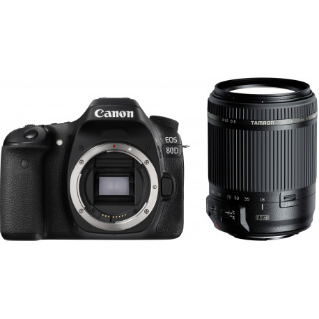 Canon EOS 80D + Tamron 18-200 мм VC