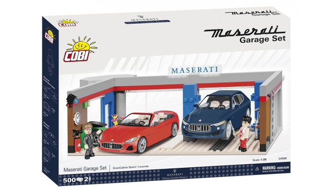 Blocks Cars 500 elements Maserati Garage 