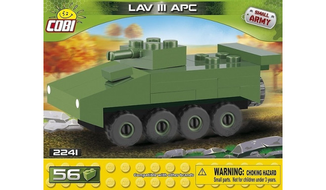 Blocks Small Army LAV III APC Nano