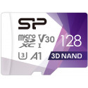 Silicon Power карта памяти microSDXC 128GB Superior Pro V30 + адаптер