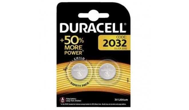 DURACELL DL2032 BLISTER PACK 2PCS.