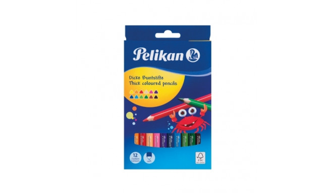 Pelikan Карандаши треугольной формы 12шт. 5mm (724039)