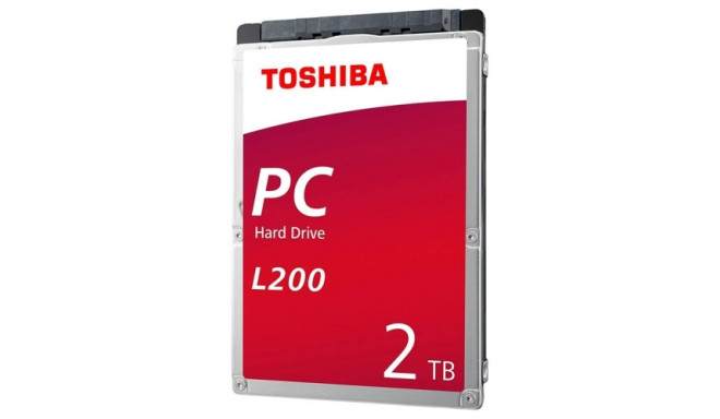 Toshiba kõvaketas L200 Retail Kit 2.5" 2TB SATA 5400rpm 8MB