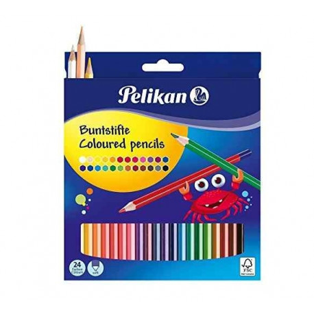 Pelikan Карандаши треугольной формы 24шт. 3mm (700122)