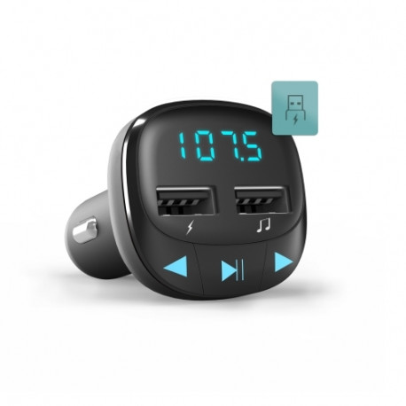 ENERGY SISTEM FM МОДУЛЯТОР LED USB+MicroSD, ЧЕРНЫЙ. ГАРАНТИЯ 3 ГОДА!