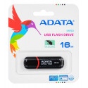 Pen drive ADATA UV150 AUV150-16G-RBK (16GB; USB 3.0; black color)