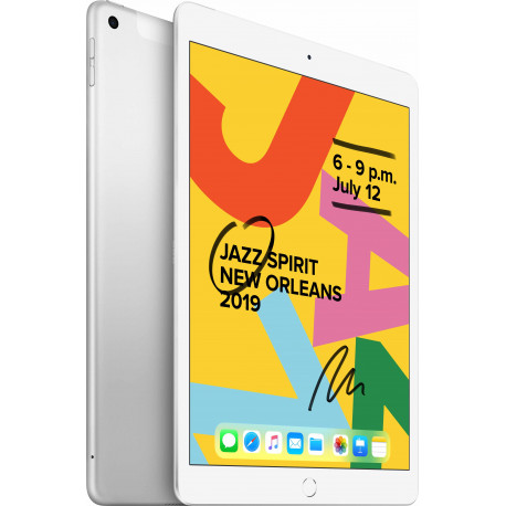 Apple iPad 10,2" 32GB WiFi + 4G, sudrabots (2019)