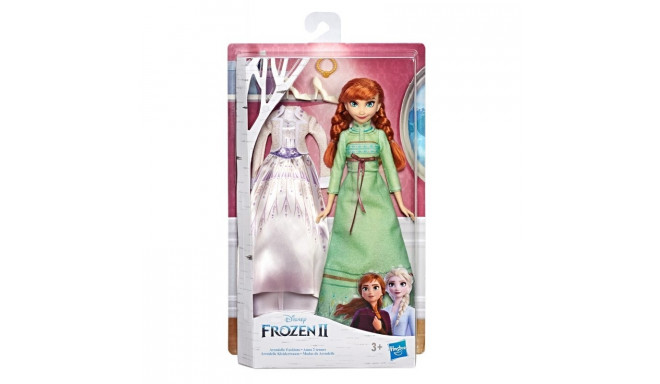 Hasbro nukk Anna with 2 clothes Frozen 2