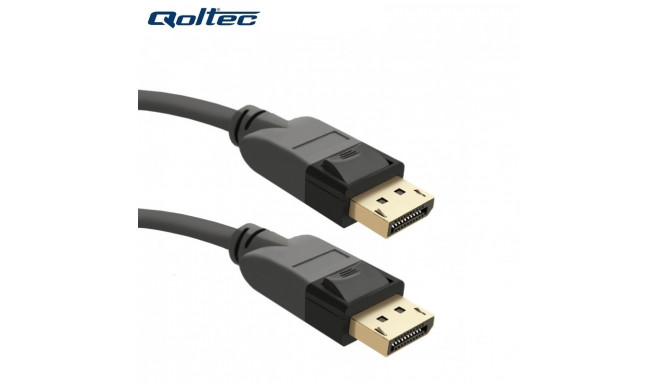 Qoltec 50466 Displayport V1 3 M M Dp V1 3 5kx Kaablid Photopoint