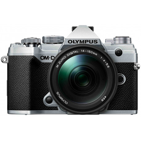 Olympus OM-D E-M5 Mark III + 14-150 мм Kit, серебристый/черный