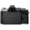 Olympus OM-D E-M5 Mark III + 12-40 мм Pro Kit, серебристый/черный