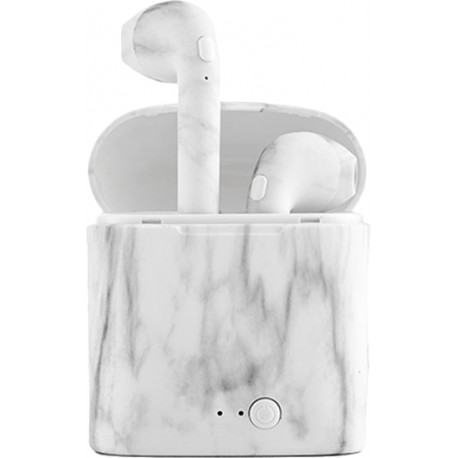 InnovaGoods беспроводные наушники + микрофон SmartPods, marble