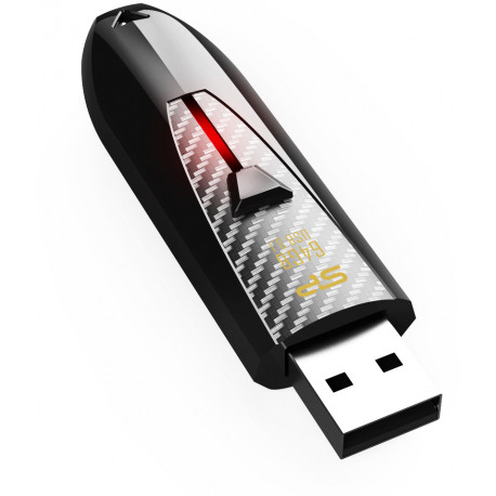 Silicon Power zibatmiņa 32GB Blaze B25 USB 3.0, melna