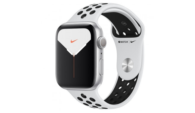Watch Nike Series 5 GPS, 44mm Silver Aluminium Case with Pure Platinum/Black Nike Sport Band - S/M &