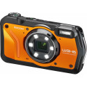 Ricoh WG-6 Kit, orange (extra battery + protector jacket + floating strap)